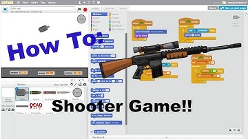How to make a shooting game on scratch: part 2