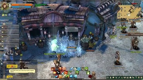 Tree of Savior Player Cleaned Gold Seller on the Street with His Class