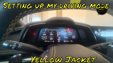 How I Set up my driving mode in my C8 Corvette