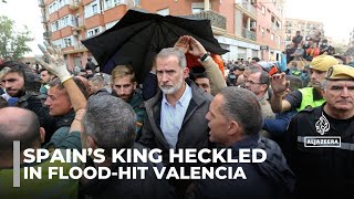 Crowd Hurls Mud And Insults At Spain Royals, Pm On Visit To Flood - Hit Town