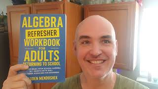 EASY LEARNING Algebra Refresher Workbook For Adults Review Unboxing