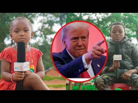 WATOTO WENYE MIAKA 6 WAMKASHIFU VIBAYA DONARD TRUMP KWAKUSIMAMISHA SAFARI YAKWENDA MAREKANI 