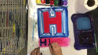 Jasper Johns Veteran's Day Word Art