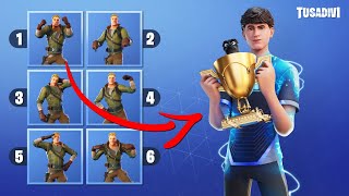 ADIVINA EL BAILE VIENDO LA SKIN - FORTNITE CHALLENGE | tusadivi