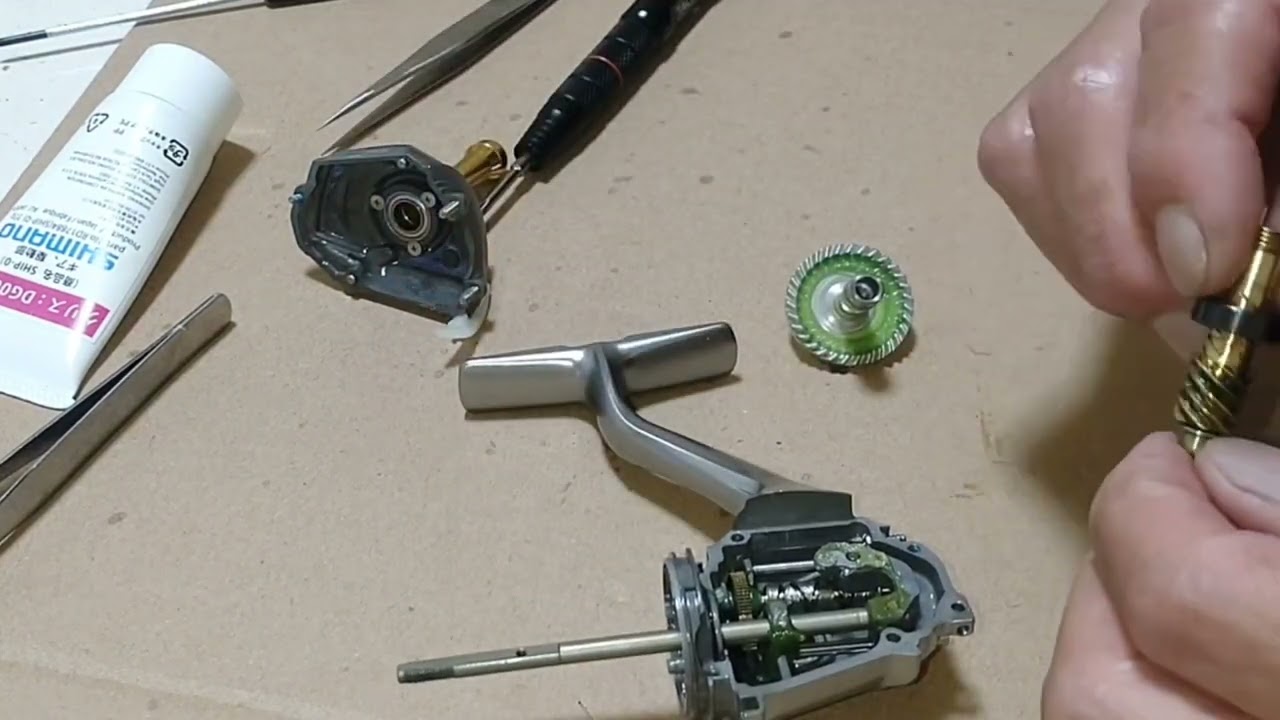 シマノ15ツインパワー2500s 異音解消すべく組み直してみた！が… - YouTube