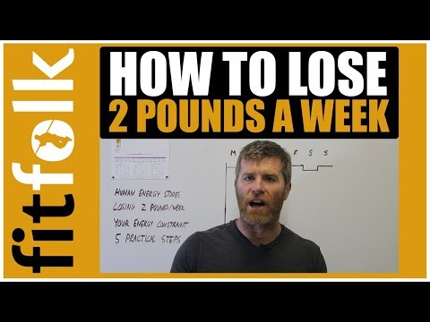 How to lose 2 pounds a week?