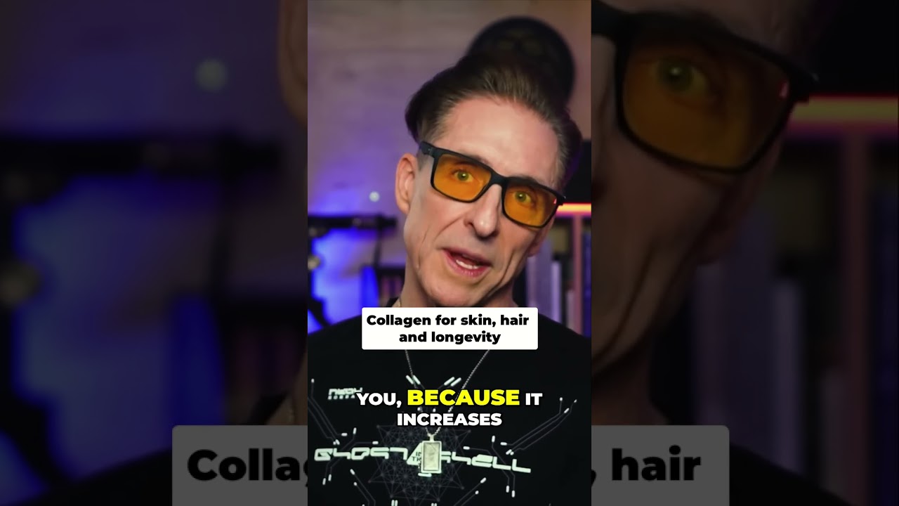 Collagen for skin, hair and longevity 💊 By Dr. Dave Asprey