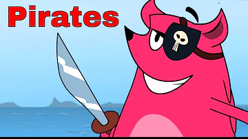 Pirates Ep - 24 - Pyaar Mohabbat Happy Lucky - Funny Hindi Cartoon Show - Zee Kids