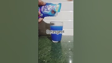 amazing experiment with shampoo and detergent 😮😯 #shorts #video #viral #viralvideo #ytshorts