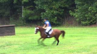 Elisa Wallace & Rune at the 2014 USEA Young Event Horse Series