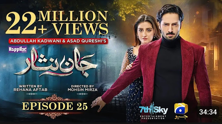 Jaan Nisar Ep 25 - [Eng Sub] - Digitally Presented by Happilac Paints - 18 December 24 promo