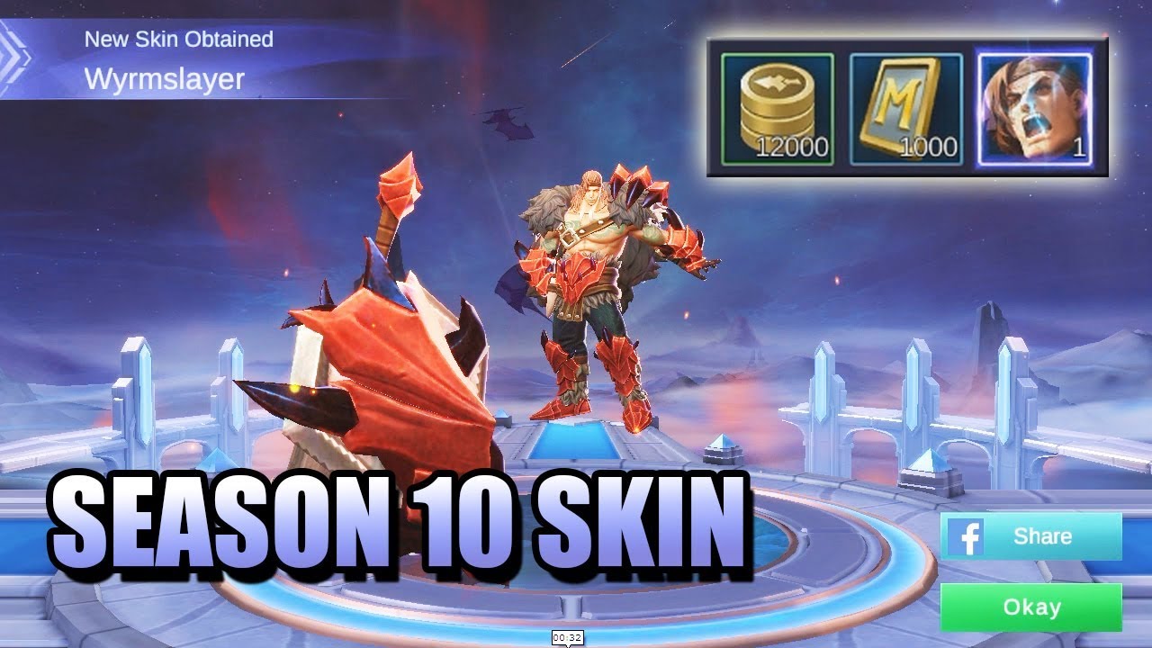 SEASON 10 SKIN - WORM SLAYER 😅