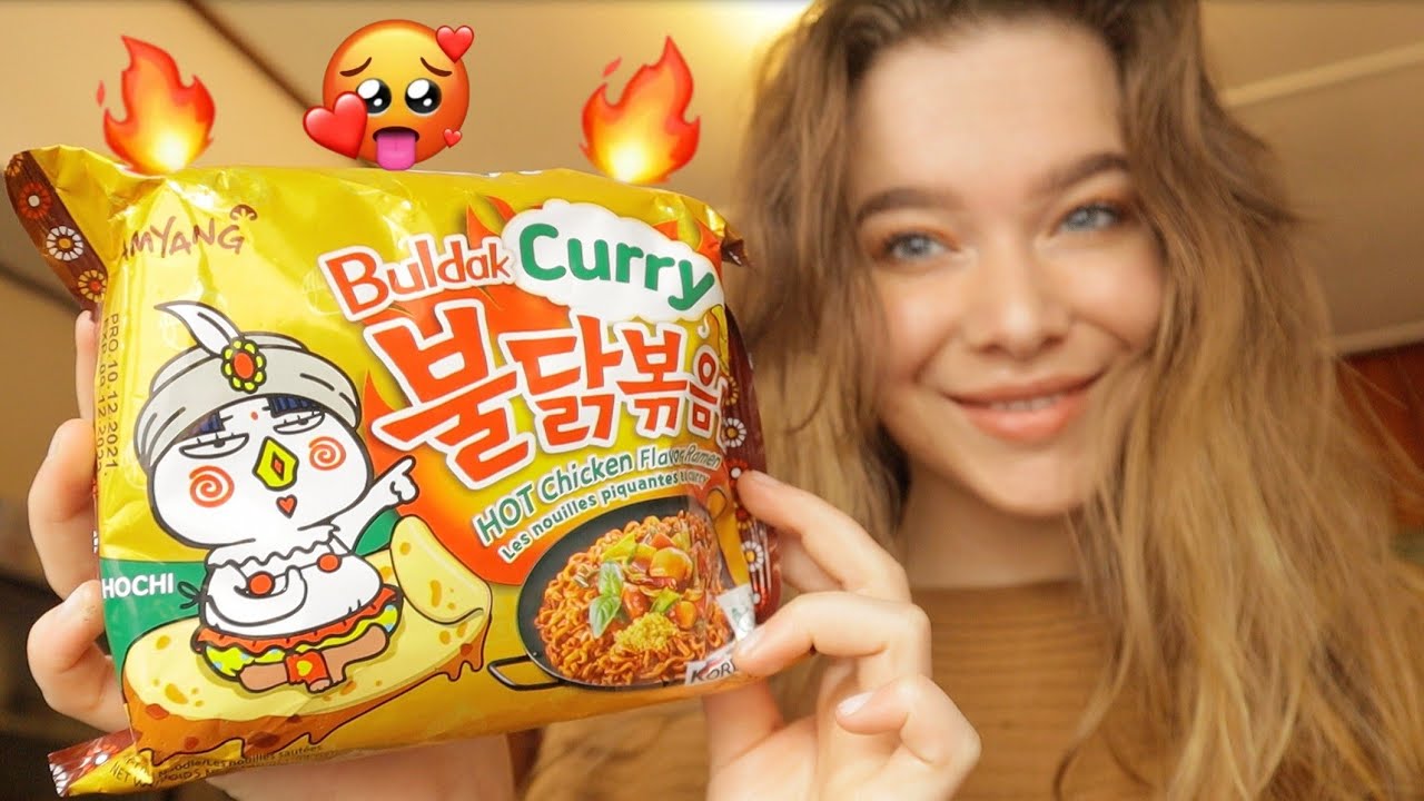 🇰🇷Cooking & Trying spicy Korean Buldak Noodles for the first time🥵🔥🇰🇷