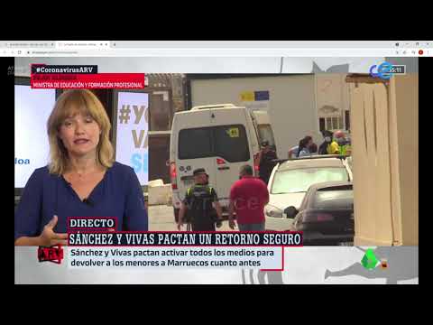 La ministra de Educación asegura que trabajan con "urgencia" en la escolarización de los menores