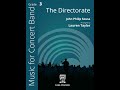 The directorate cps276 by john philip sousa arr lauren taylor