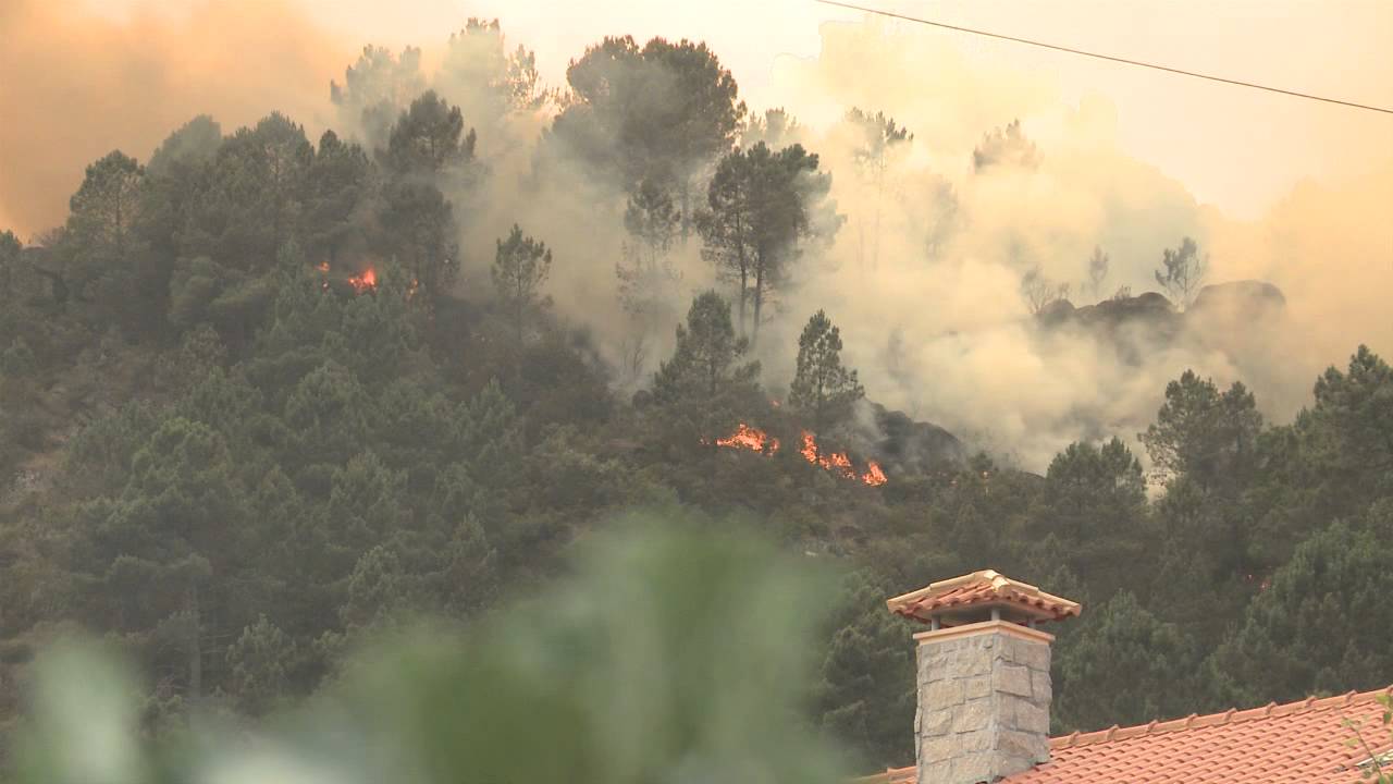 Os dias de pesadelo dos habitantes da serra do Caramulo