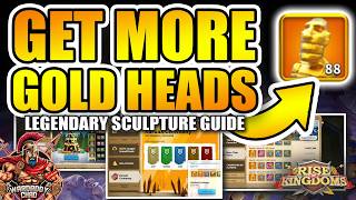 Commander Sculpture Guide: Weekly Gold Head Regeneration - Rise of Kingdoms
