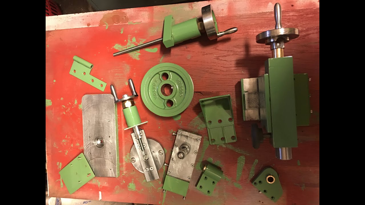 homemade lathe from scratch to almost finished product - YouTube