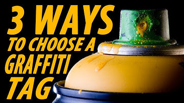 3 Ways Graffiti Writers Choose a Graffiti Name to Tag! And How I Chose My Graffiti Name and Why!