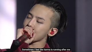 Black [Eng Sub   Rom Hangul] - G-DRAGON (ver Sky Ferreira) live 2017 ACT III MOTTE in Seoul