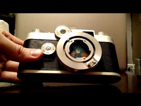 Argus c44 Rangefinder - YouTube