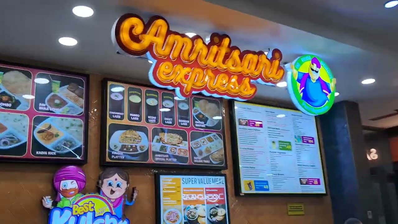 Pacific mall food court netaji subhash place (nsp) tour 