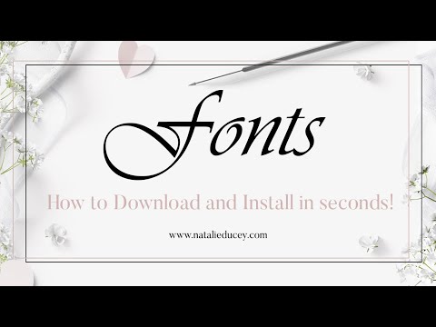 Como baixar e instalar fontes bonitas em segundos!