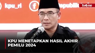 KPU Umumkan Hasil Pemilu 2024, PDIP Dapat Suara Terbanyak | Breaking News tvOne