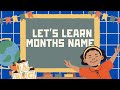 Months Name | 12 Months Of The Year| Learn January February In easy way