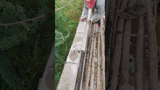 Solidblock laying methods 👌 #shortvideo #shortsfeed #construction #solidblock #laying