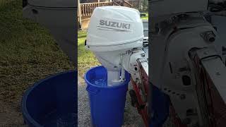 2023 Suzuki 30 hp outboard initial start up