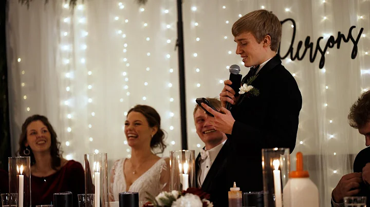 I'm Not Crying | Little Brother Nails Best Man Speech | Full Video - DayDayNews