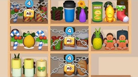 Goods Puzzle Sort Challenge Level 33 Game Walkthrough || Goods Puzzle Sort Match Game