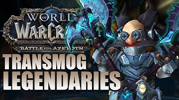 TRANSMOG LEGENDARY WEAPONS IN PATCH 8.3! What Are The Restrictions?