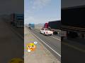 Driver Mistake or Car Power? 😱 Impossible Truck Overtake Challenge! #BeamNGDrive #CrashHub #Shorts