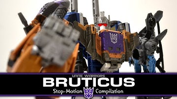 Bruticus Stop-Motion Compilation (Transformers: Unite Warriors)
