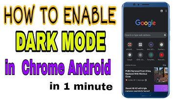 How To Enable/Turn On Dark/Night Mode In Google Chrome Android (No Root Mod Tutorial) Tips & Tricks