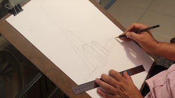 worm view 3 point perspective