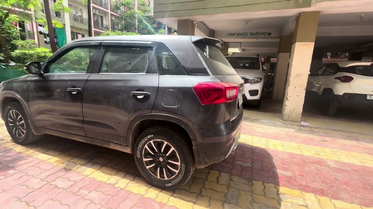 Apollo apterra AT2 tyre change upsize in vitara brezza 235/60r16