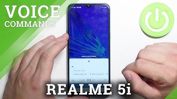 How to Use Google Assistant from Screen Lock in Realme 5i - Operate Voice Assistant from Lock Screen