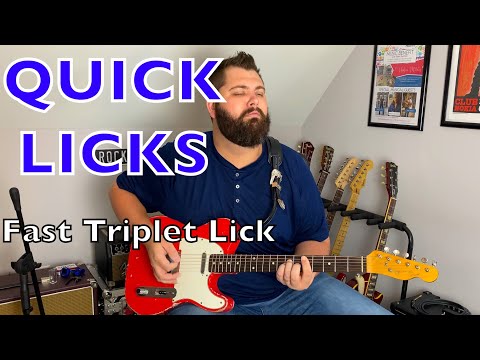 Quick Licks: Episode #6 (Fast Triplet Lick)