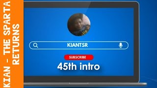 My 45th intro {3D text & filters - Canva - 2025 - request} (GTA 03's 24th anniversary special 2025)