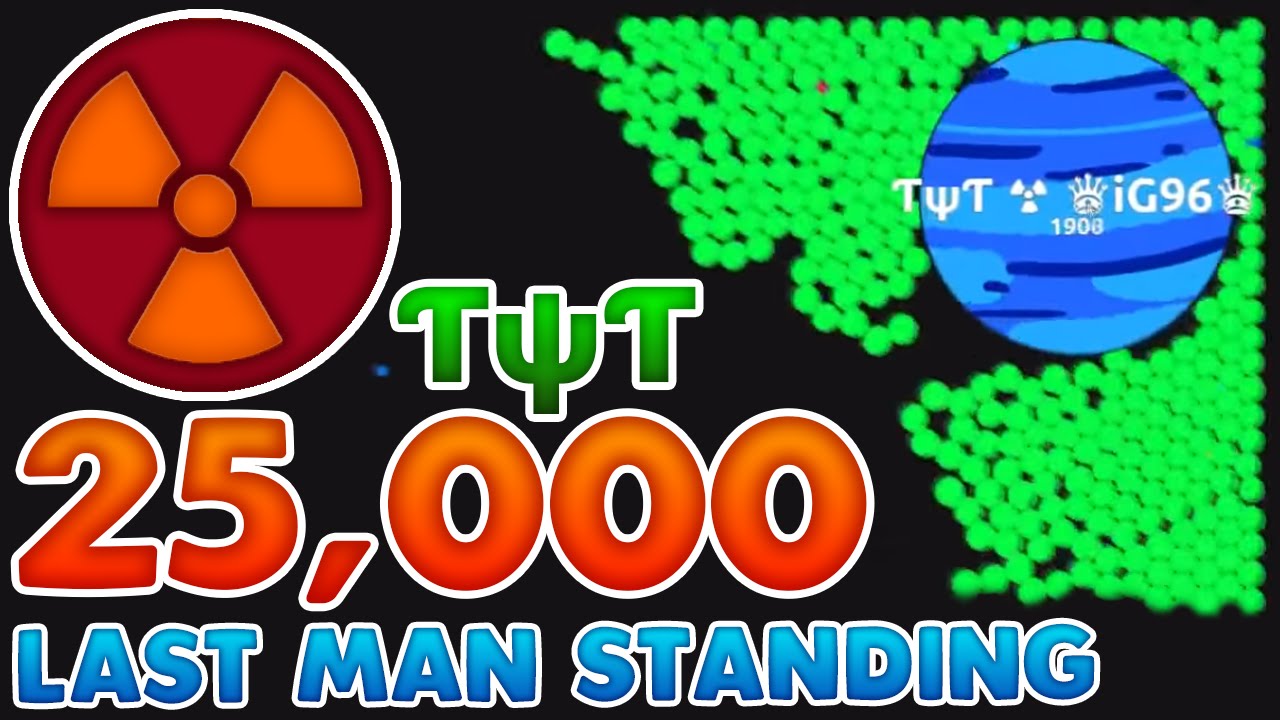 Agario // LAST MAN STANDING // Agar.io  25,000 Mass TYT Gameplay