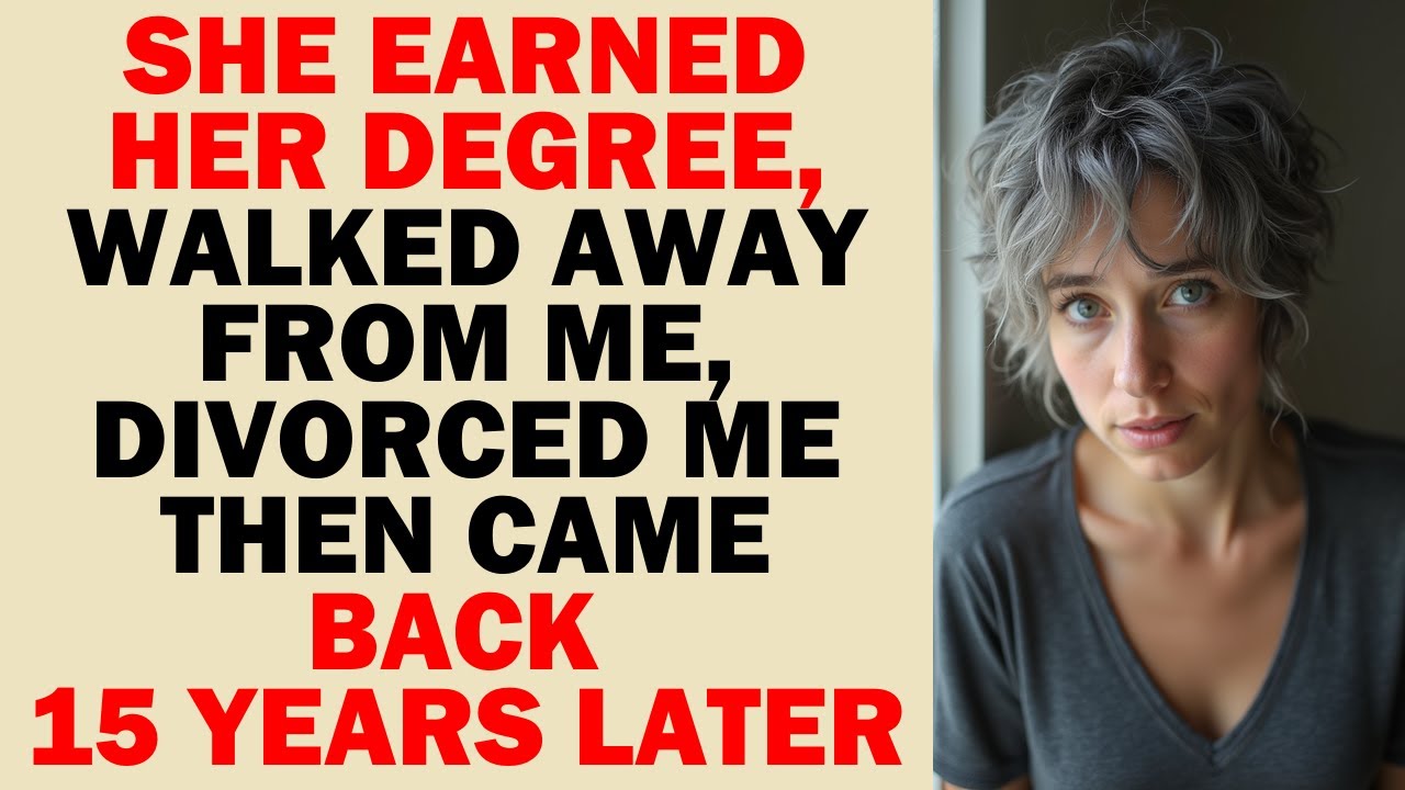Она получила диплом и исчезла из моей жизни — 15 лет спустя она вернулась с шокирующей правдой.