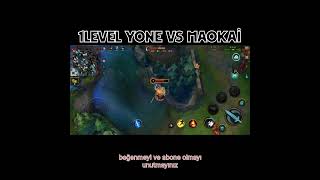 1Level Yone Vs Maokai̇