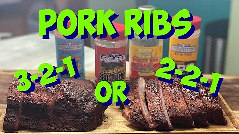 3-2-1 vs 2-2-1 Methods Smoked Ribs on Oklahoma Joe Offset