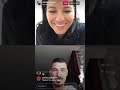 Курбан Омаров беседует с подругой Бородины, Instagram 03-11-2017