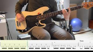 Ghost - From The Pinnacle To The Pit Bass Cover (with tab!)