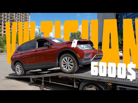VW Tiguan 2019 за 6000$ из США | авто обзор BestAC