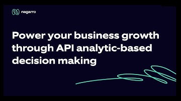 Power your business growth with API analytic-based decision-making | Nagarro